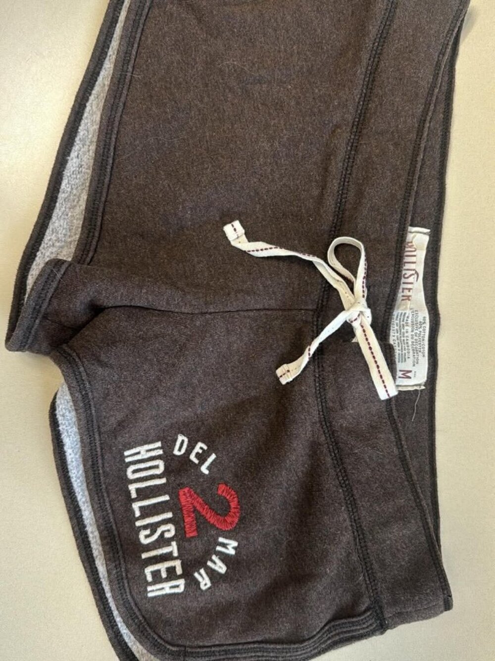 Vintage Y2k 2000's Hollister Micro Booty Short Shorts Del 2 Mar Rare! Excellent! - Picture 3 of 5